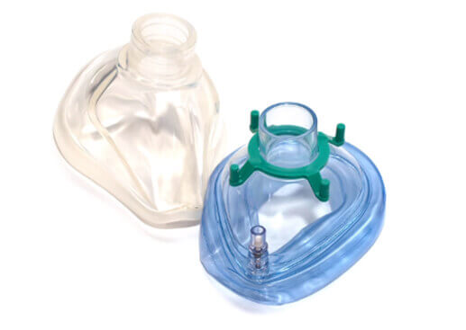 Blow Molding Examples : Oxygen Masks Blow Molding Examples : Oxygen Masks