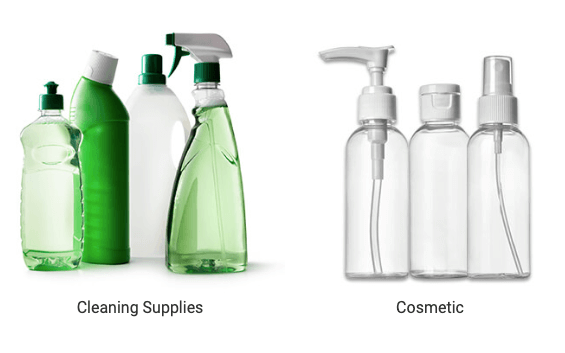 Injection Stretch Blow Molding Examples : Cleaning/Cosmetic Bottle